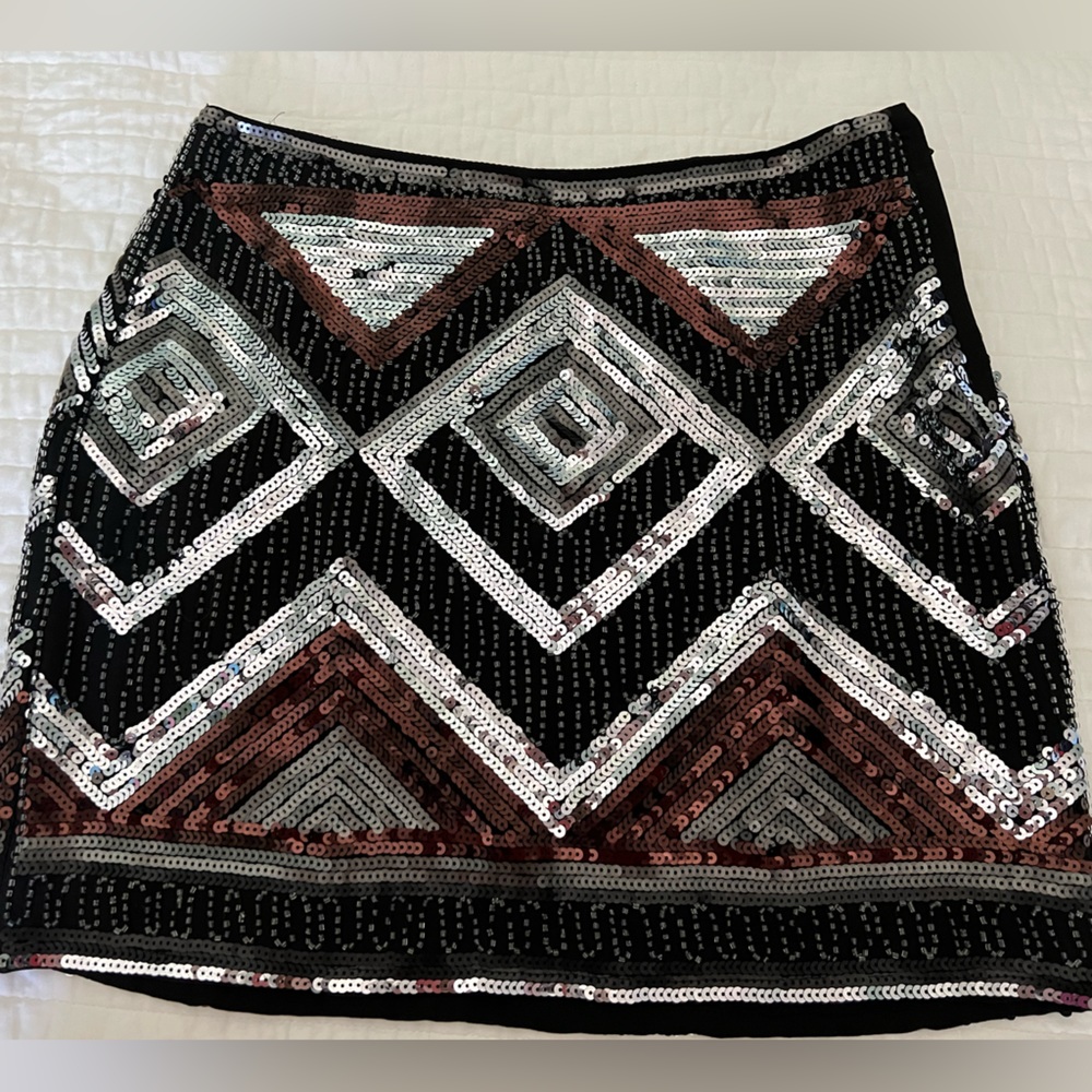 Beaded Mini Skirt size 6